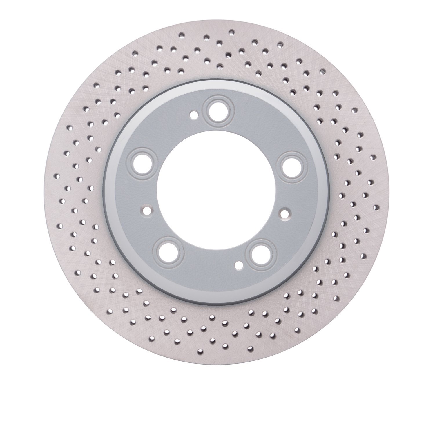 920-02034 GEOMET Drilled Hi-Carbon Alloy Brake Rotor [Coated], 1998-2008 Porsche, Position: Rear