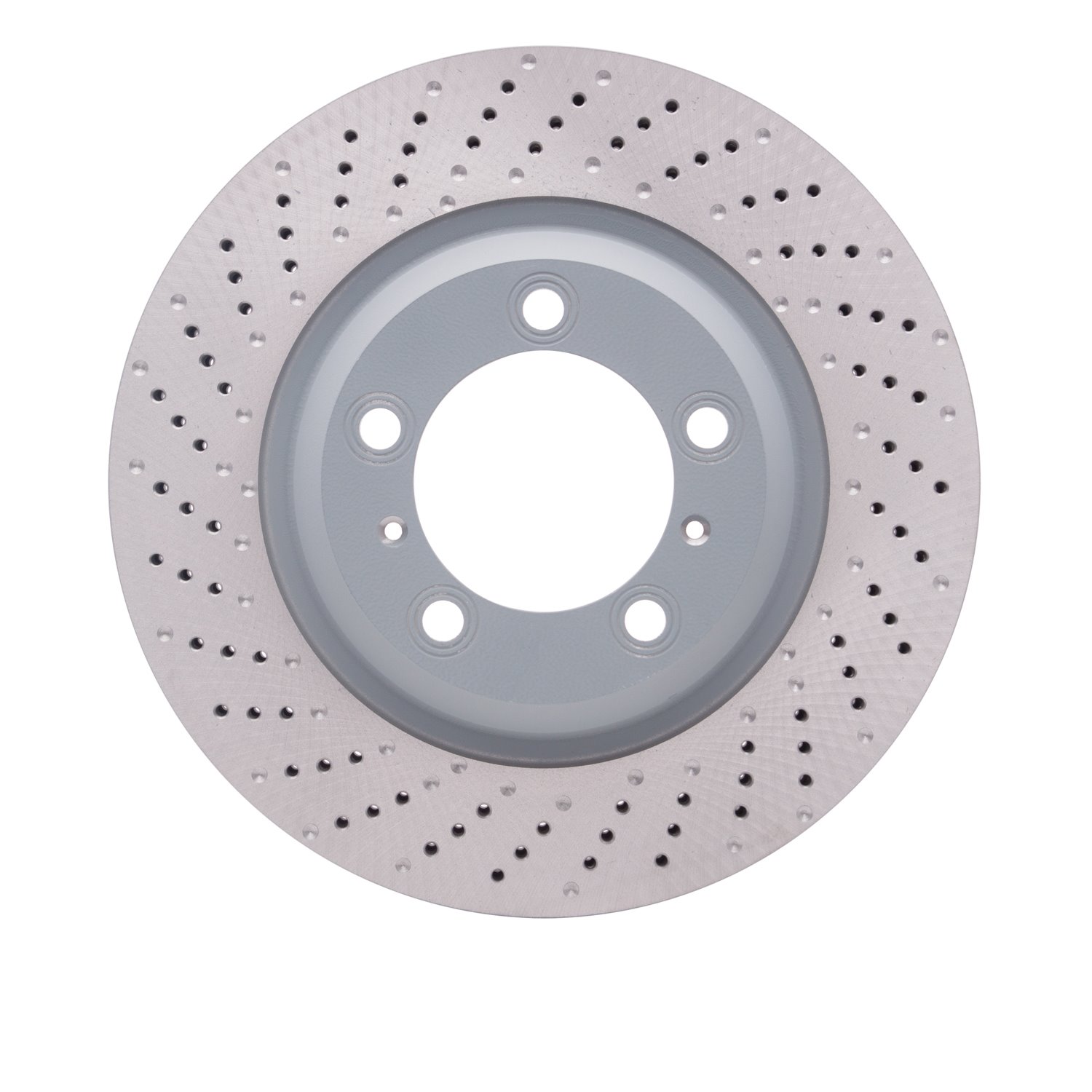 920-02071D GEOMET Drilled Hi-Carbon Alloy Brake Rotor [Coated], 2012-2016 Porsche, Position: Left Front