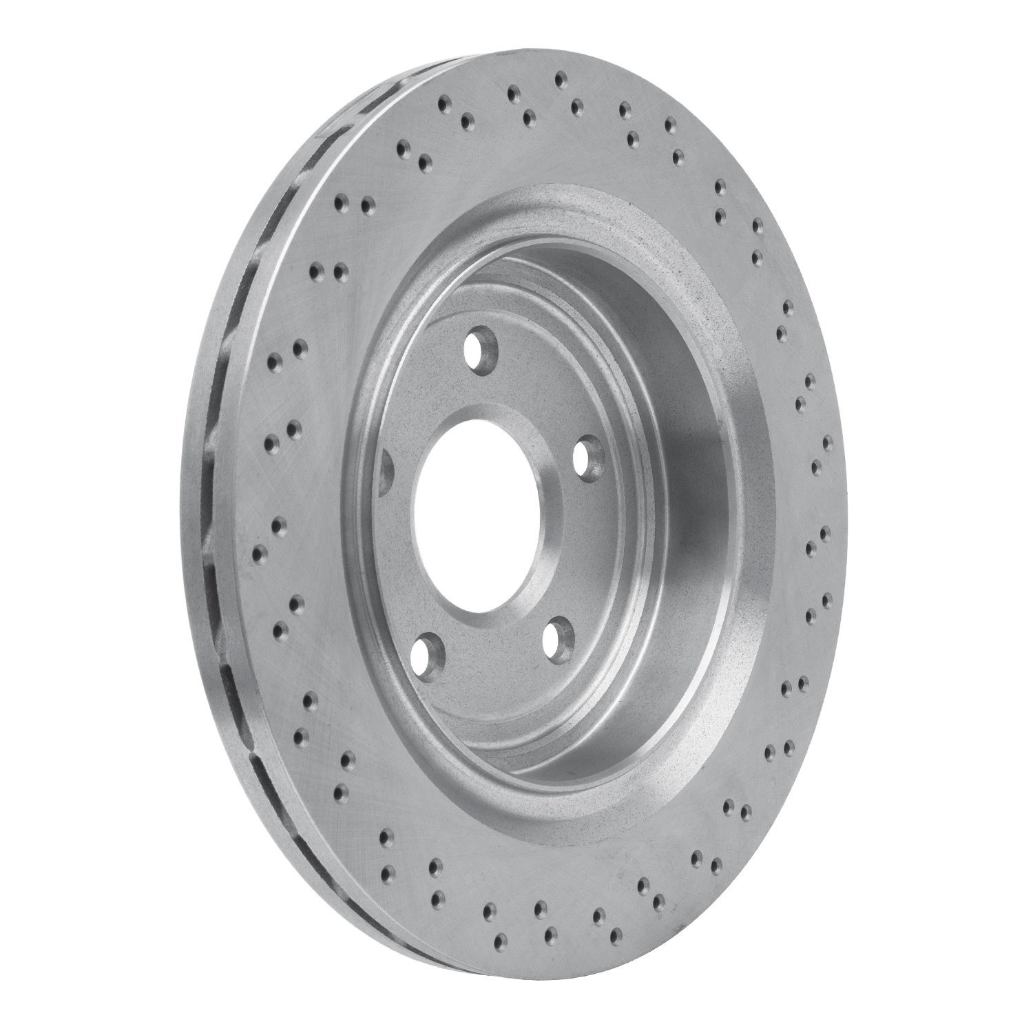 920-46021 GEOMET Drilled Hi-Carbon Alloy Brake Rotor [Coated], 2006-2013 GM, Position: Rear