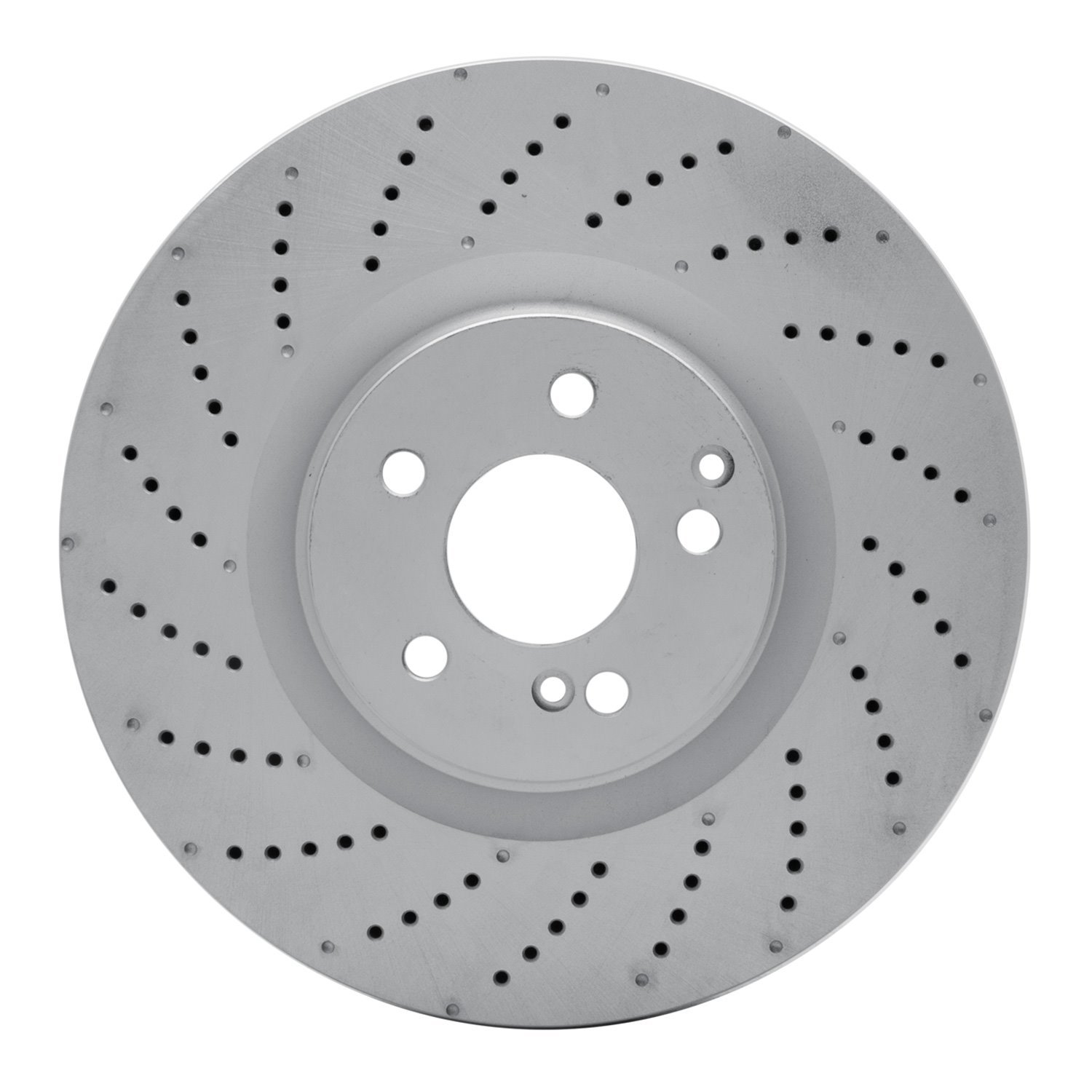 920-63091 GEOMET Drilled Hi-Carbon Alloy Brake Rotor [Coated], 2008-2021 Mercedes-Benz, Position: Front