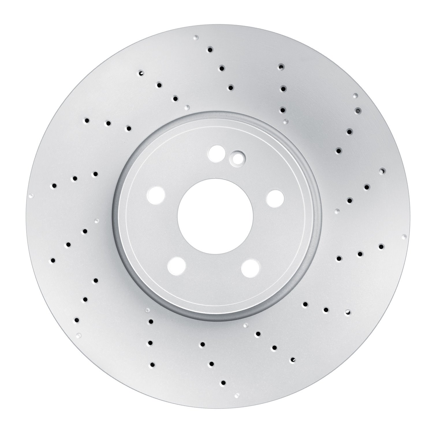 920-63188 GEOMET Drilled Hi-Carbon Alloy Brake Rotor [Coated], Fits Select Mercedes-Benz, Position: Front