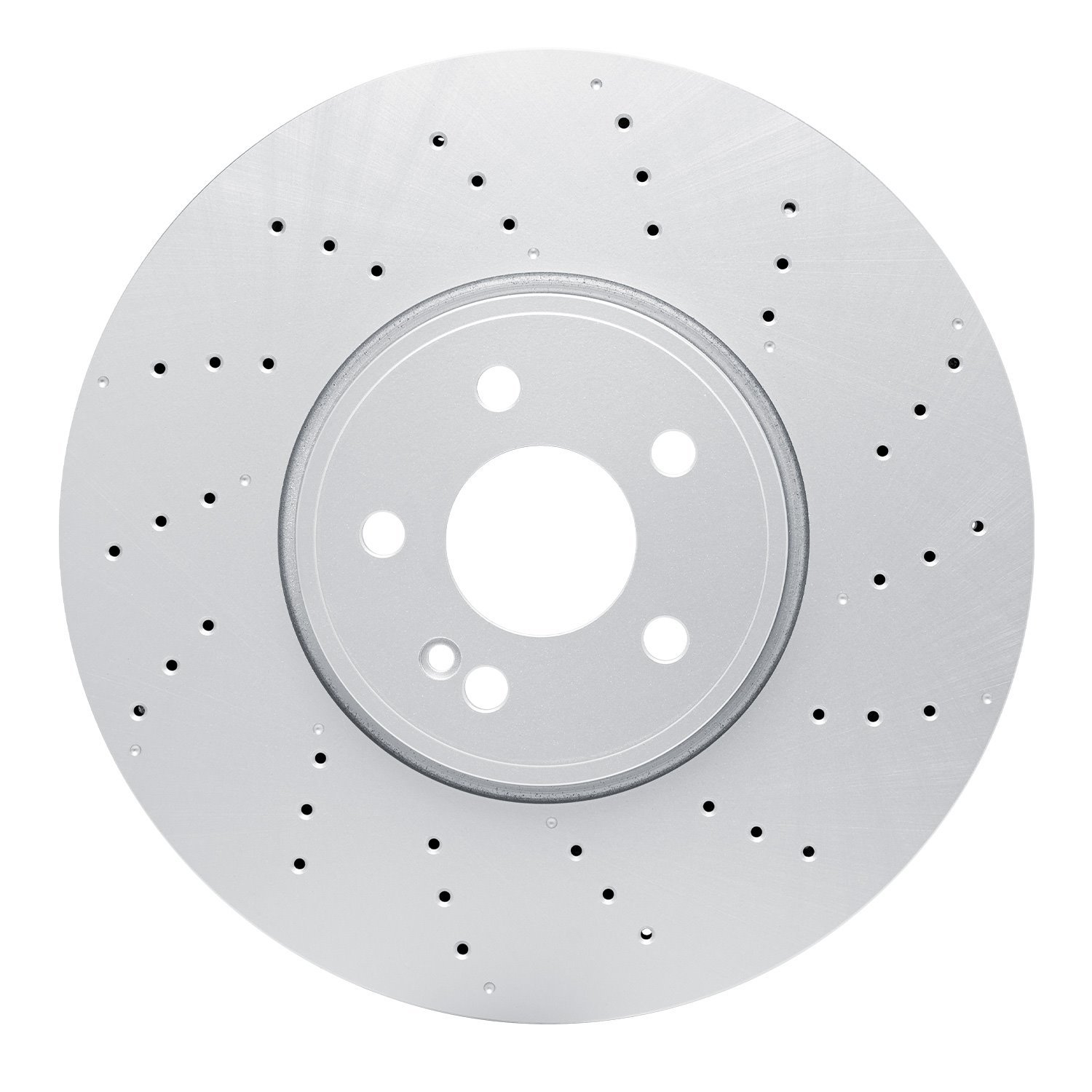 920-63190 GEOMET Drilled Hi-Carbon Alloy Brake Rotor [Coated], Fits Select Mercedes-Benz, Position: Front