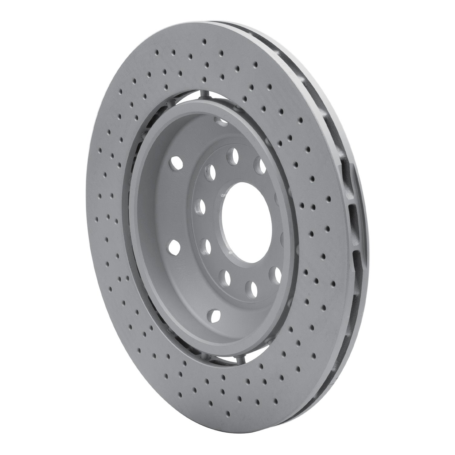 920-73029DA GEOMET Drilled Hi-Carbon Alloy Brake Rotor [Coated], 2003-2004 Audi/Volkswagen, Position: Rear Right