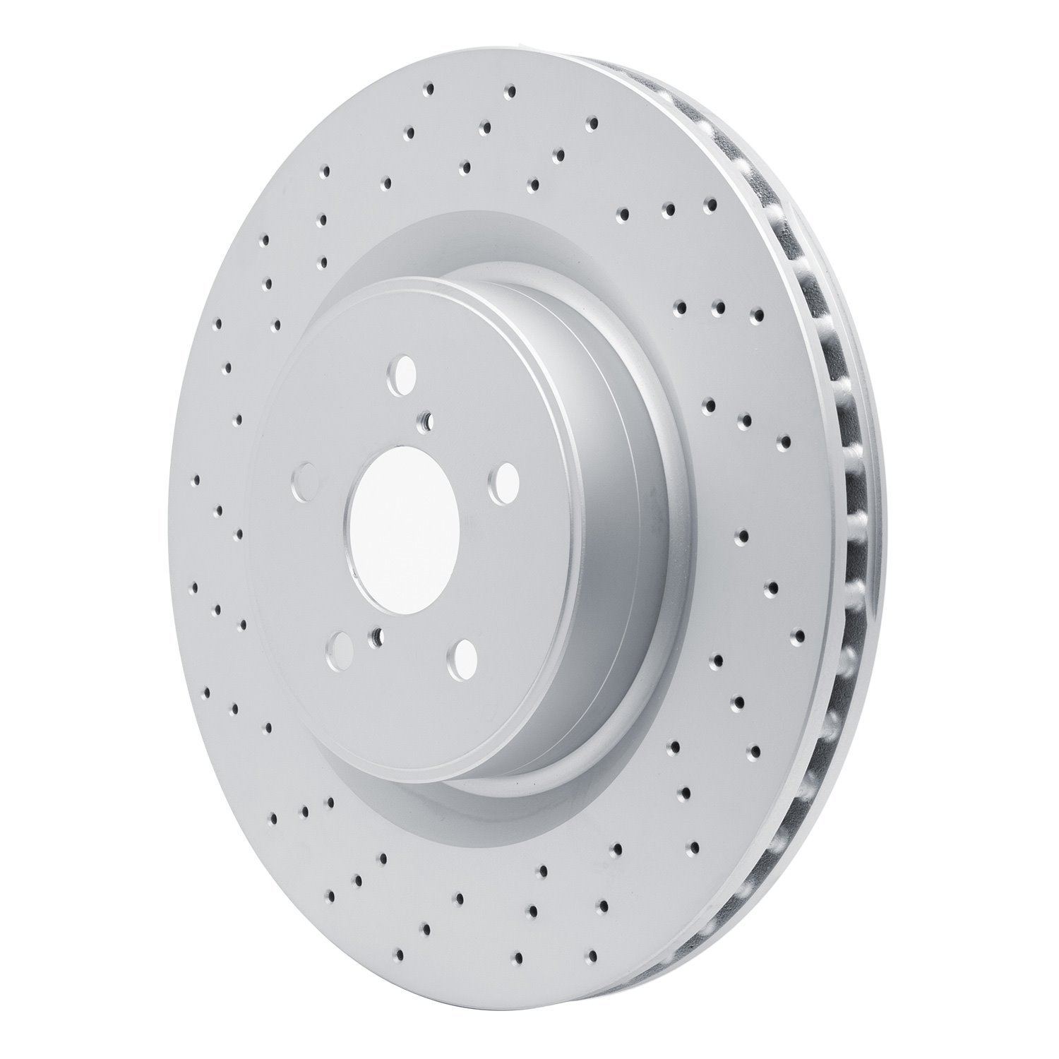 920-75026 GEOMET Drilled Hi-Carbon Alloy Brake Rotor [Coated], 2008-2014 Lexus/Toyota/Scion, Position: Front