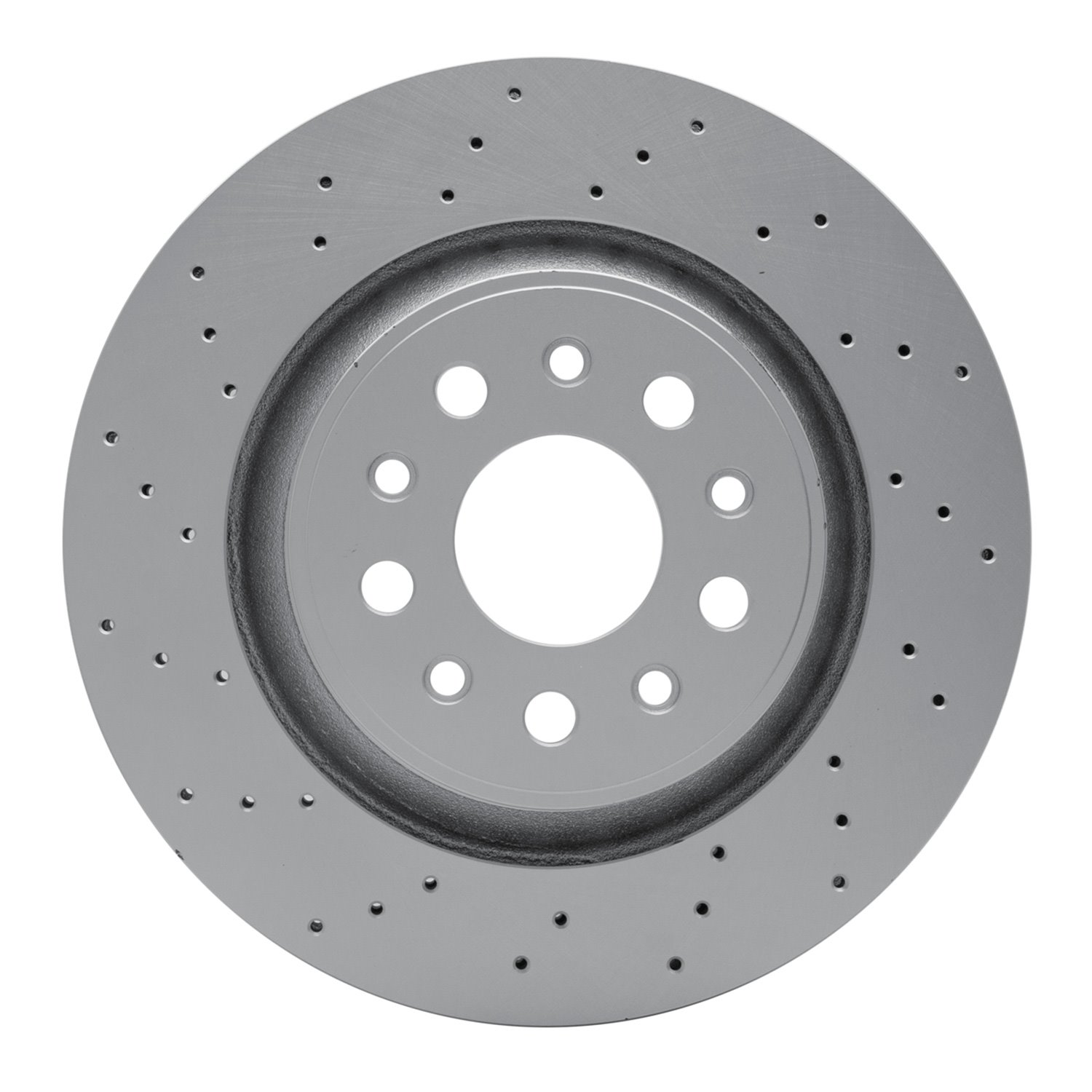 920-79010 GEOMET Drilled Hi-Carbon Alloy Brake Rotor [Coated], Fits Select Maserati, Position: Rear
