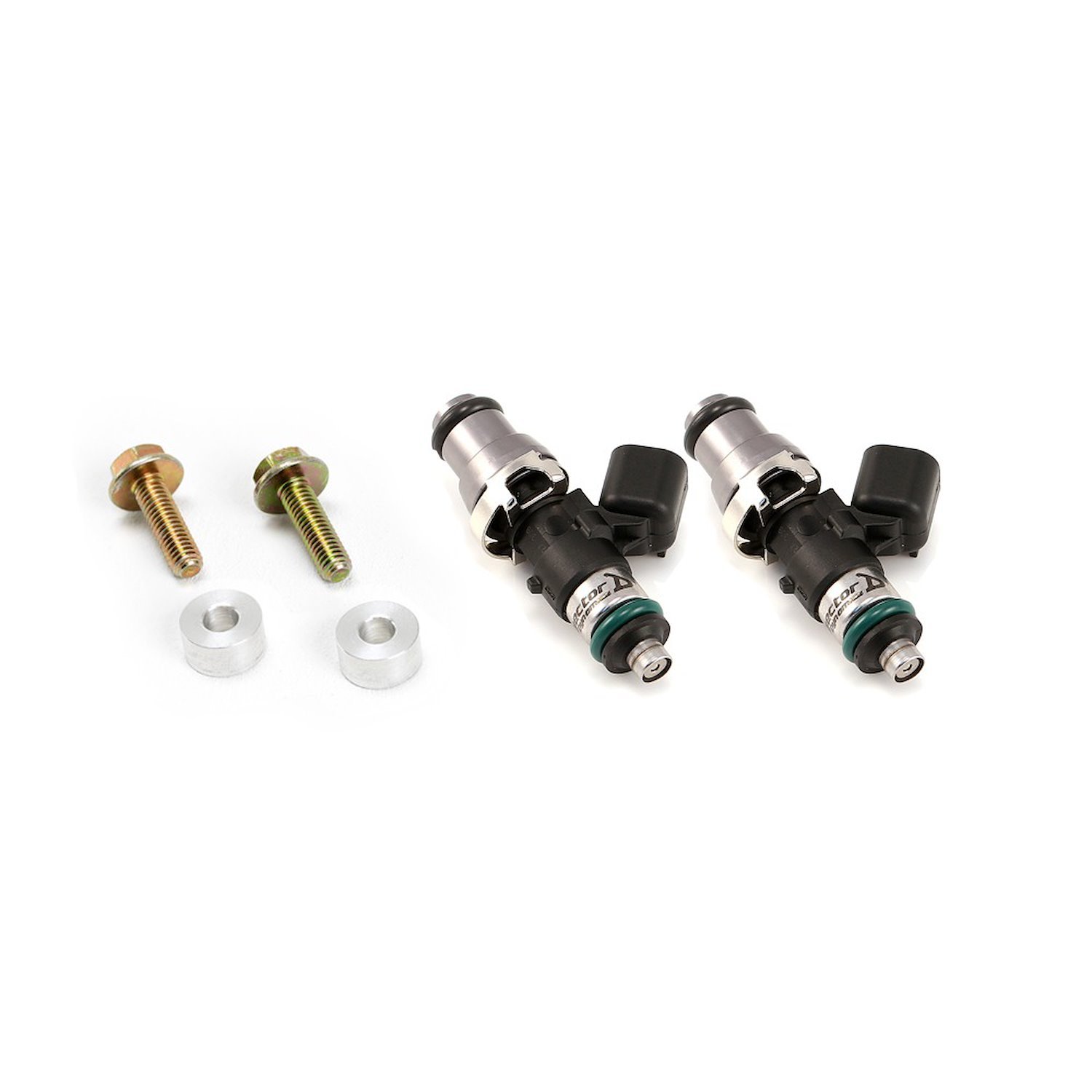 1050.16.01.48.14.2 1050cc Fuel Injector Set, Polaris RZR, 14 mm (Grey) Adapter Top