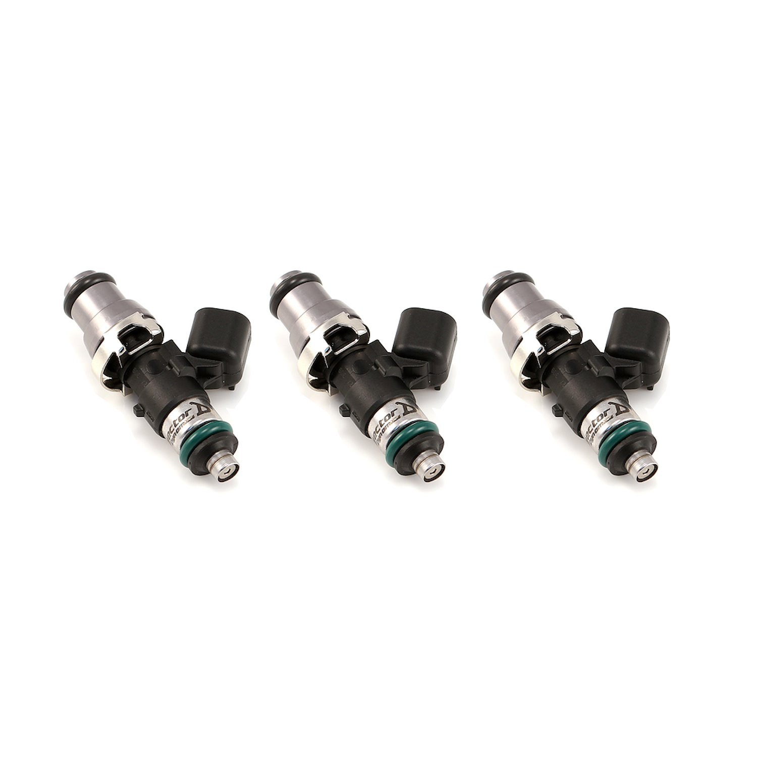 1300.48.14.14.3 1340cc Fuel Injector Set, 48 mm Length, 14 mm Grey Top, 14 mm Lower O-Ring