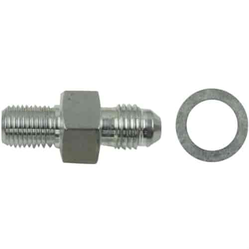 -4 AN Flare to 10mm x 1.25 Metric Adapter Fitting