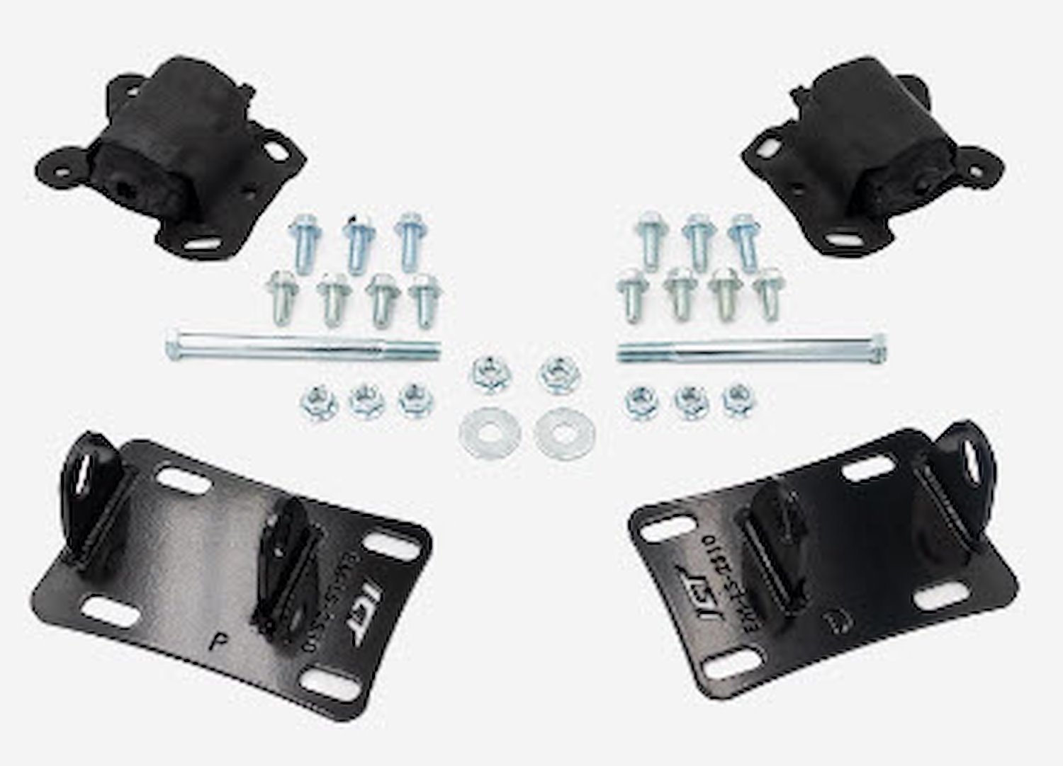 EM-LS-2S10 Engine Swap Mount Kit for GM Gen III/IV LS Engine to 1982-2005 Chevy S-10 Trucks [2WD]