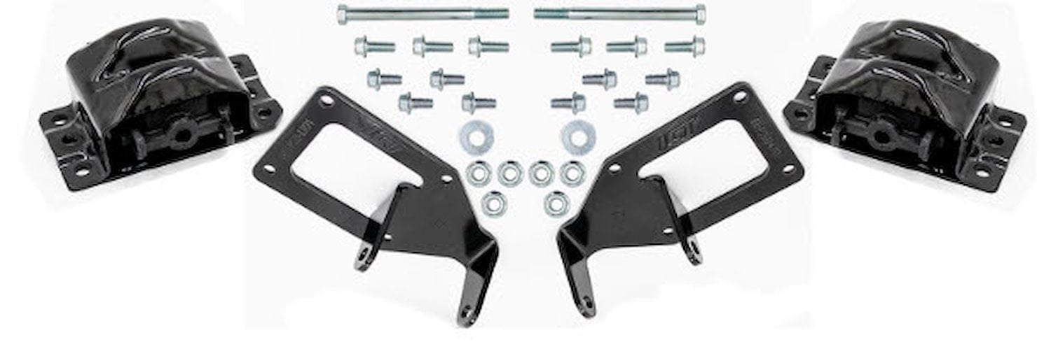 EM-LT-3FBDY GM Gen V LT Engine Swap Mounts for 1982-1992 Chevy Camaro, Pontiac Firebird