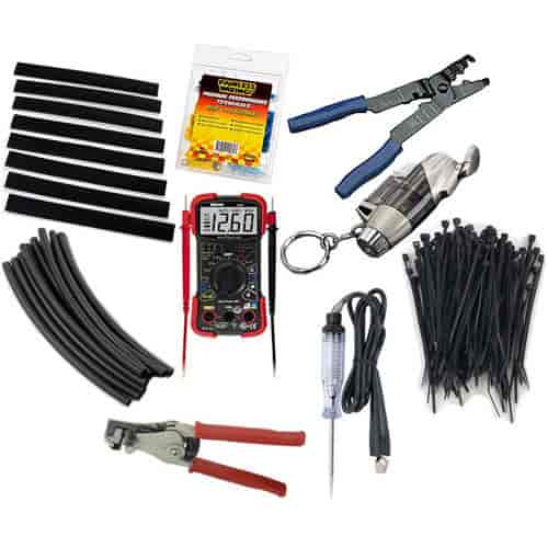 Vehicle Wiring Repair Kit Includes: Digital Multimeter