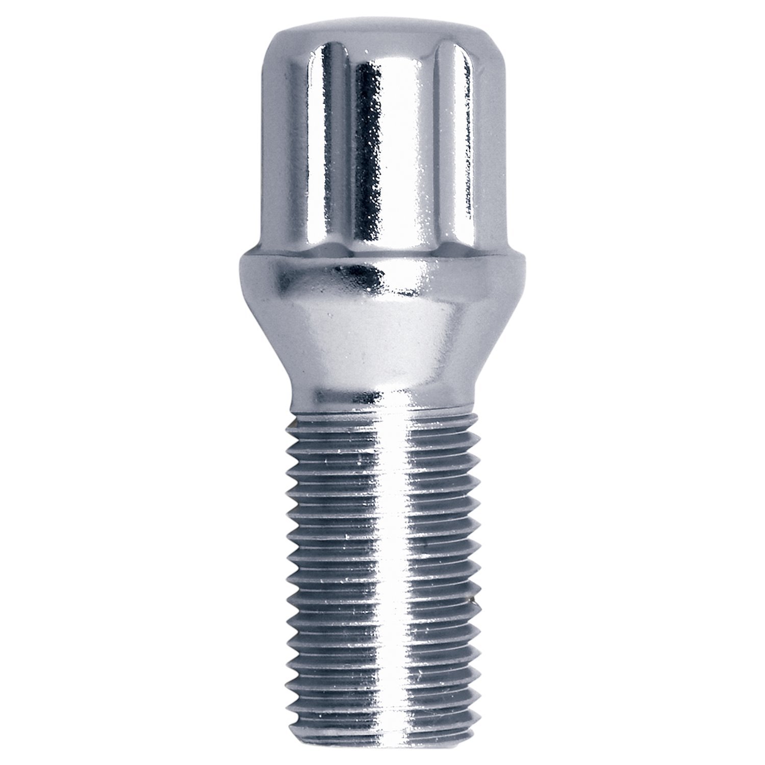 17018SD Spline-Lug Bolt, 14 mm x 1.50 27 mm, Chrome