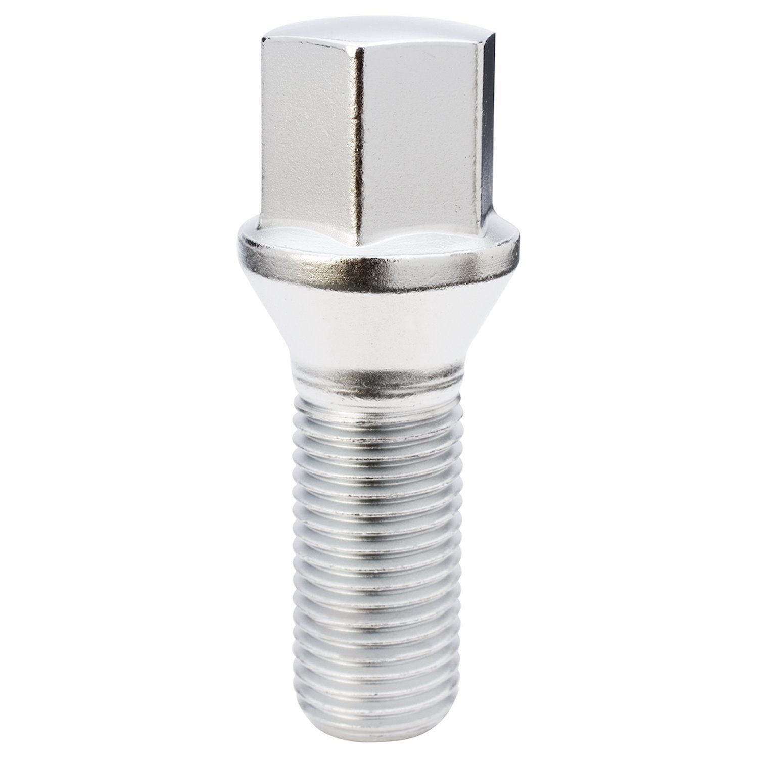 17020 Lug Bolt, Cone Seat, 17 mm, 14 mm x 1.50, Chrome, 32 mm