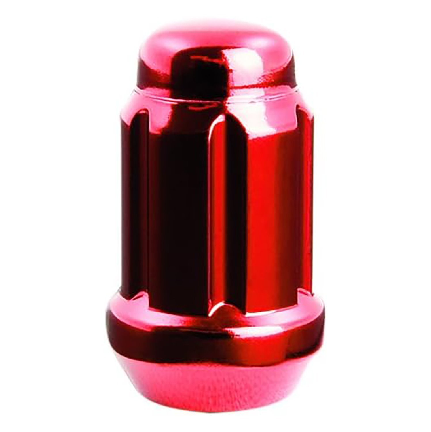 21128RD Small Diameter Acorn-Lug Kit, 12 mm x 1.25, Red