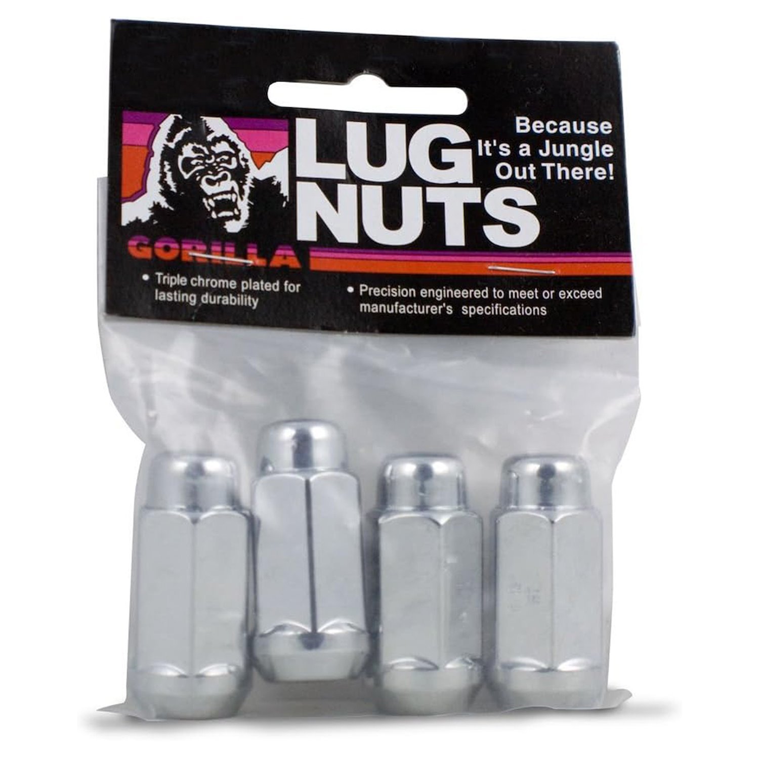 41107XLHTB Bulge XL HT-Lug Kit, 3/4" 14 mm x 2.00, Chrome