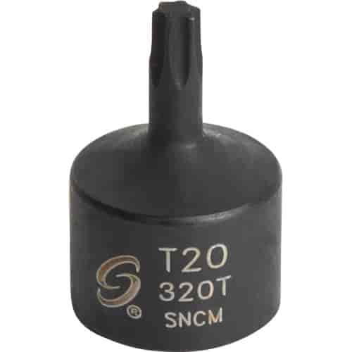 T20 Stubby Internal Star Impact Socket 3/8