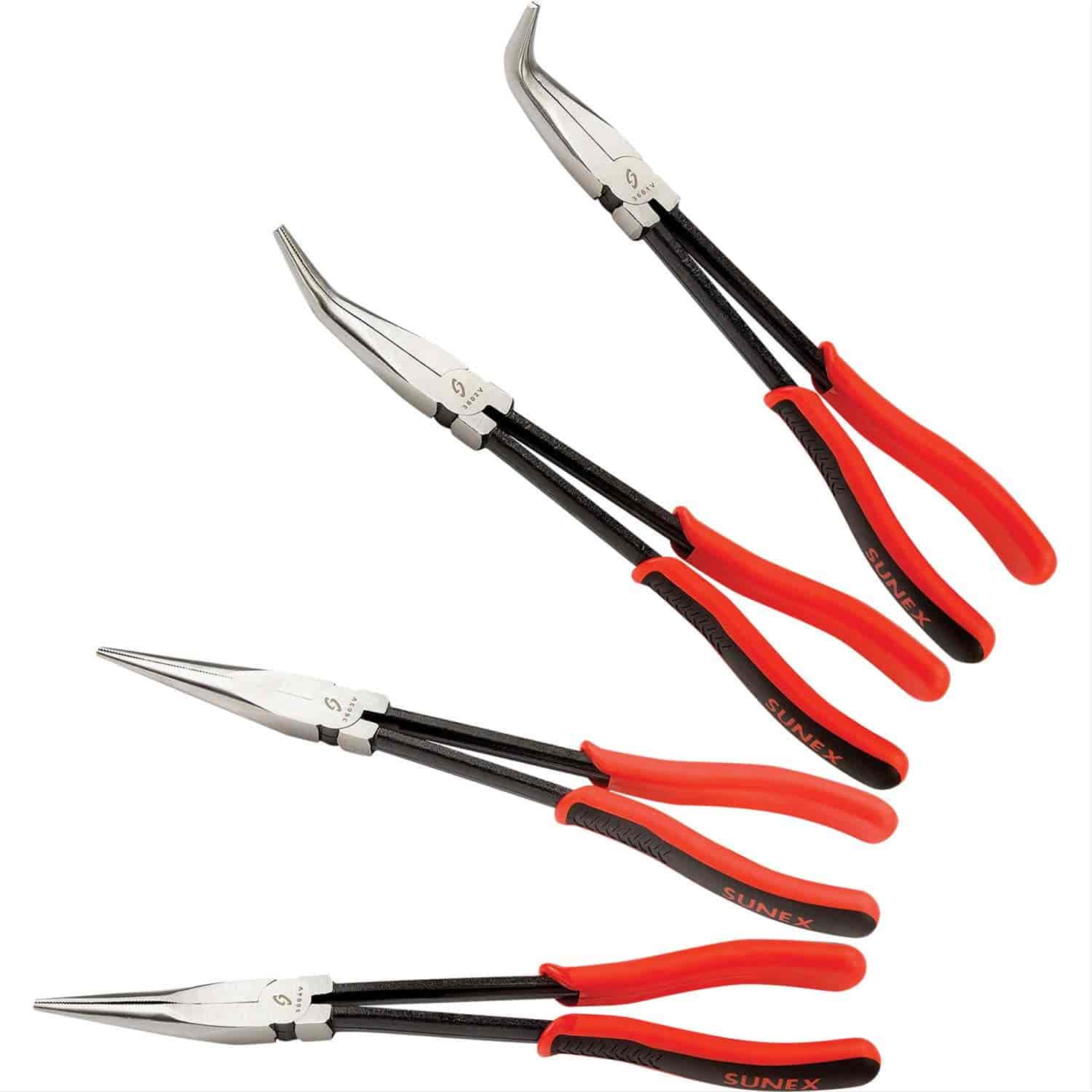 4 PC 11" LONGREACH PLIERS