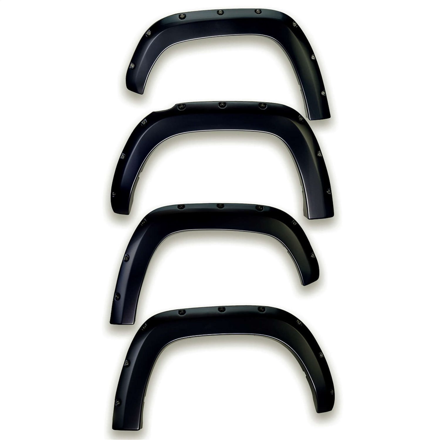 791684-GBA Bolt-On Look Fender Flare Set, Paint To Code - Black (OEM Color Code: GBA)