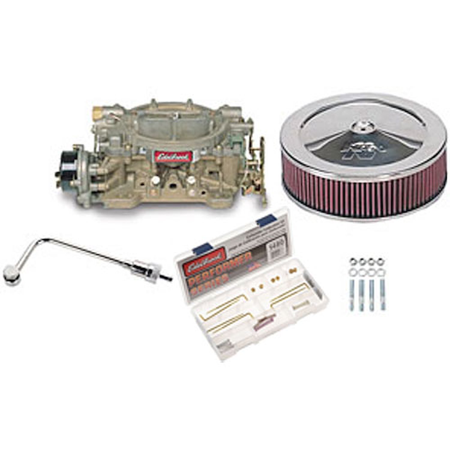 Marine 600 CFM Carburetor Kit with Calibration Kit with Electric Choke