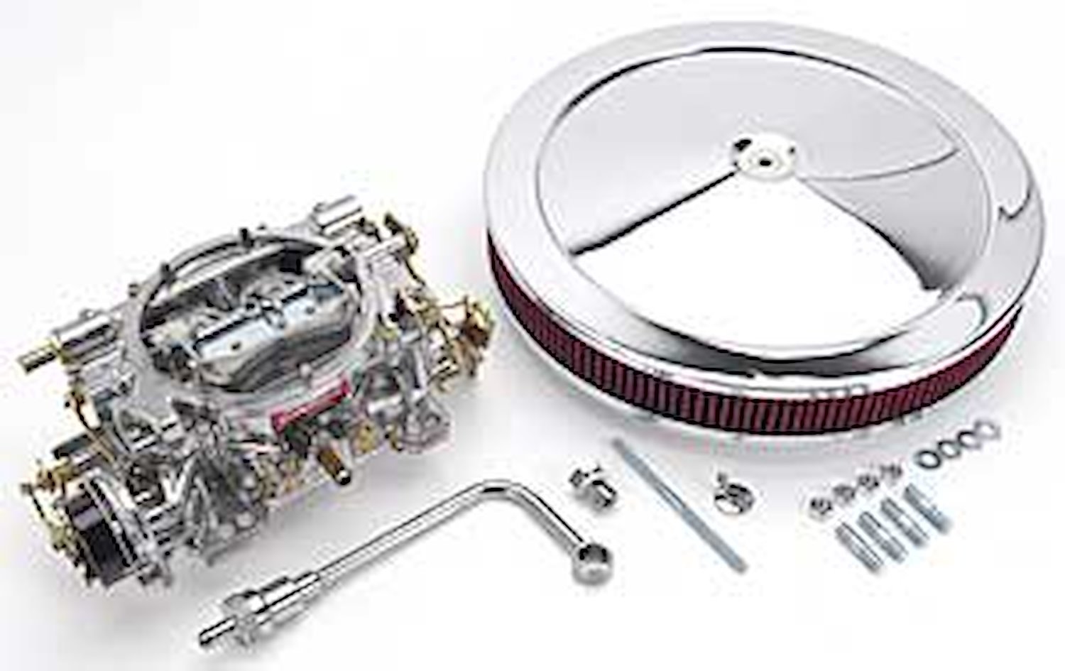 Performer Series 750 CFM Electric Choke Carburetor Kit with Satin Finish