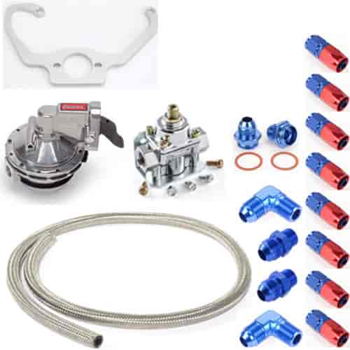 Victor Series Racing Fuel Pump Kit Small Block Chevy and W-Series Big Block