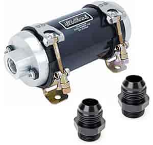 Quiet-Flo EFI In-Line Electric Fuel Pump and Fitting Kit Includes: (1) 350-1790 Quiet-Flo 80 GPH Fuel Pump