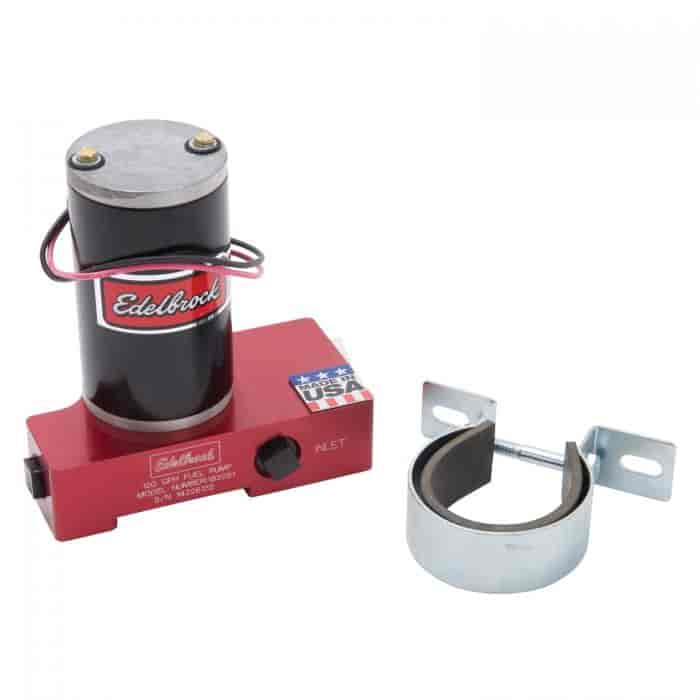 Quiet-Flo Electric Fuel Pump 120 GPH in Red