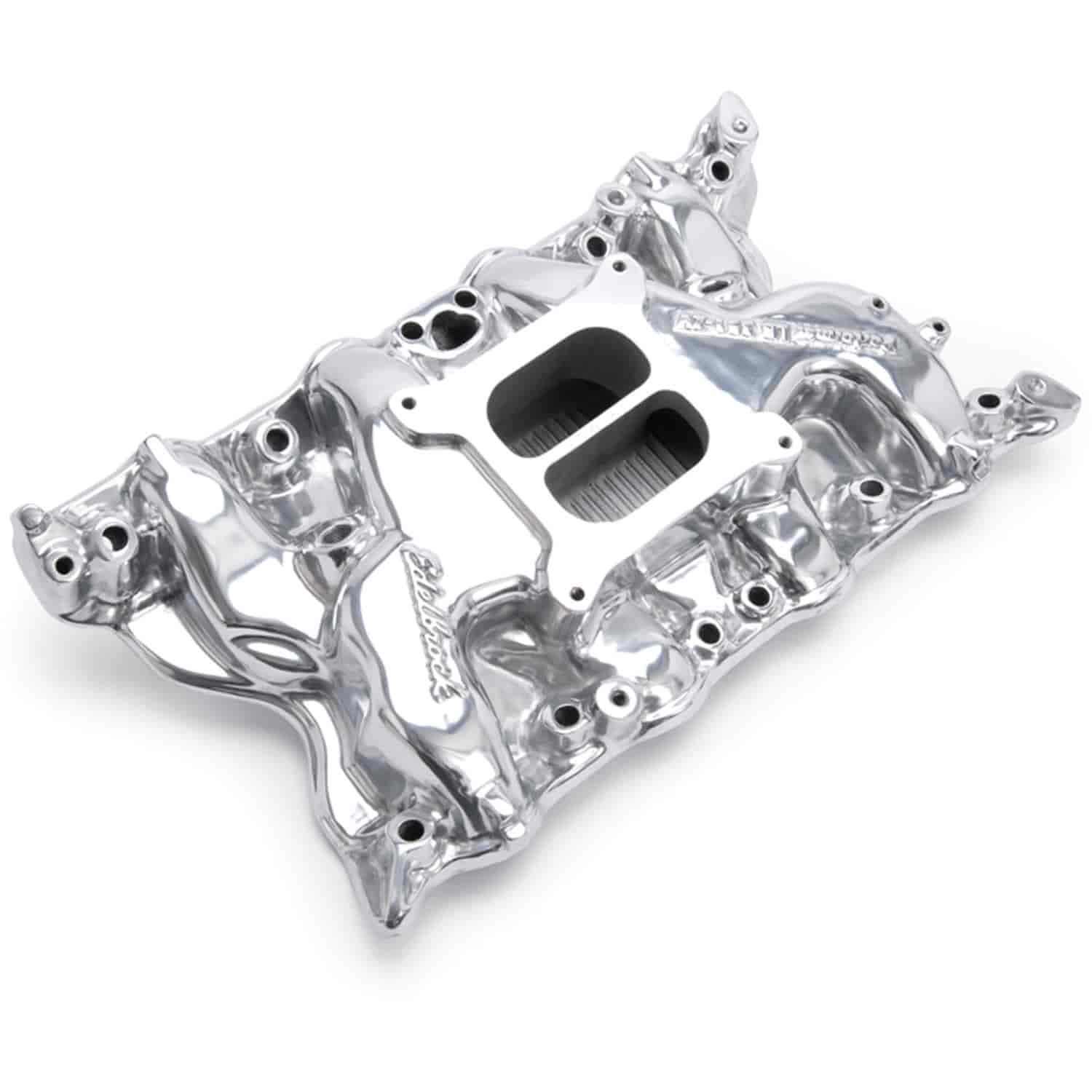 Performer 351-2V Ford Cleveland Intake Manifold Polished