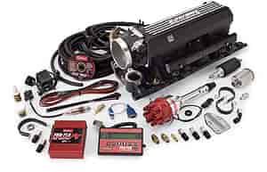 Pro-Flo XT Fuel Injection System BB-Chevy With Rectangular Ports & 9.8" Deck Height