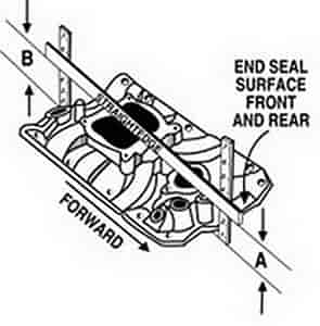 Performer 460 EGR Ford Intake Manifold Polished