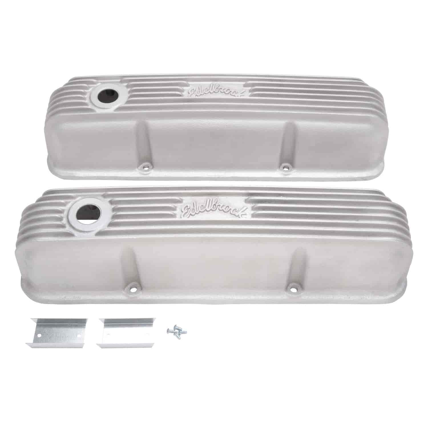Classic Finned Valve Covers for 1958-1976 Ford FE
