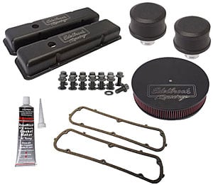 Victor Series Valve Cover Dress-Up Kit for 1959-1986 Small Block Chevy 262-400