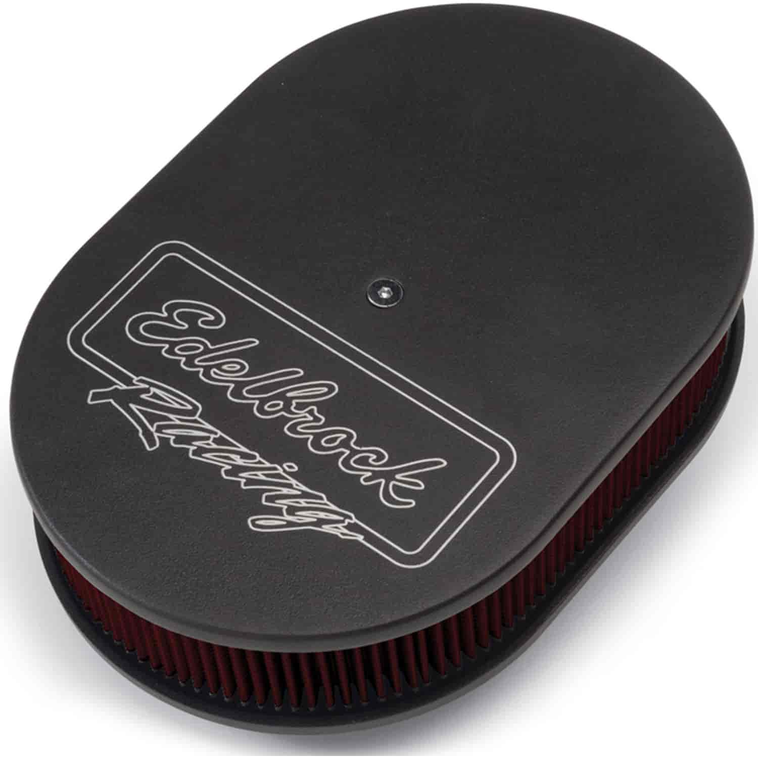 Victor Series Oval Air Cleaner with Textured Black