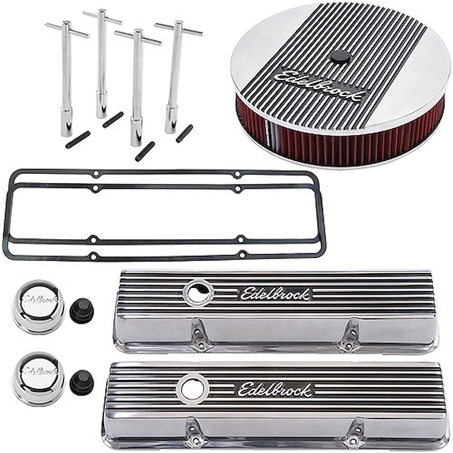 Elite II Valve Cover Kit 1959-1986 Small Block Chevy 262-400