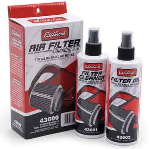 Pro-Charge™ Air Filter Cleaning Kit Includes: Filter Cleaner and Oil