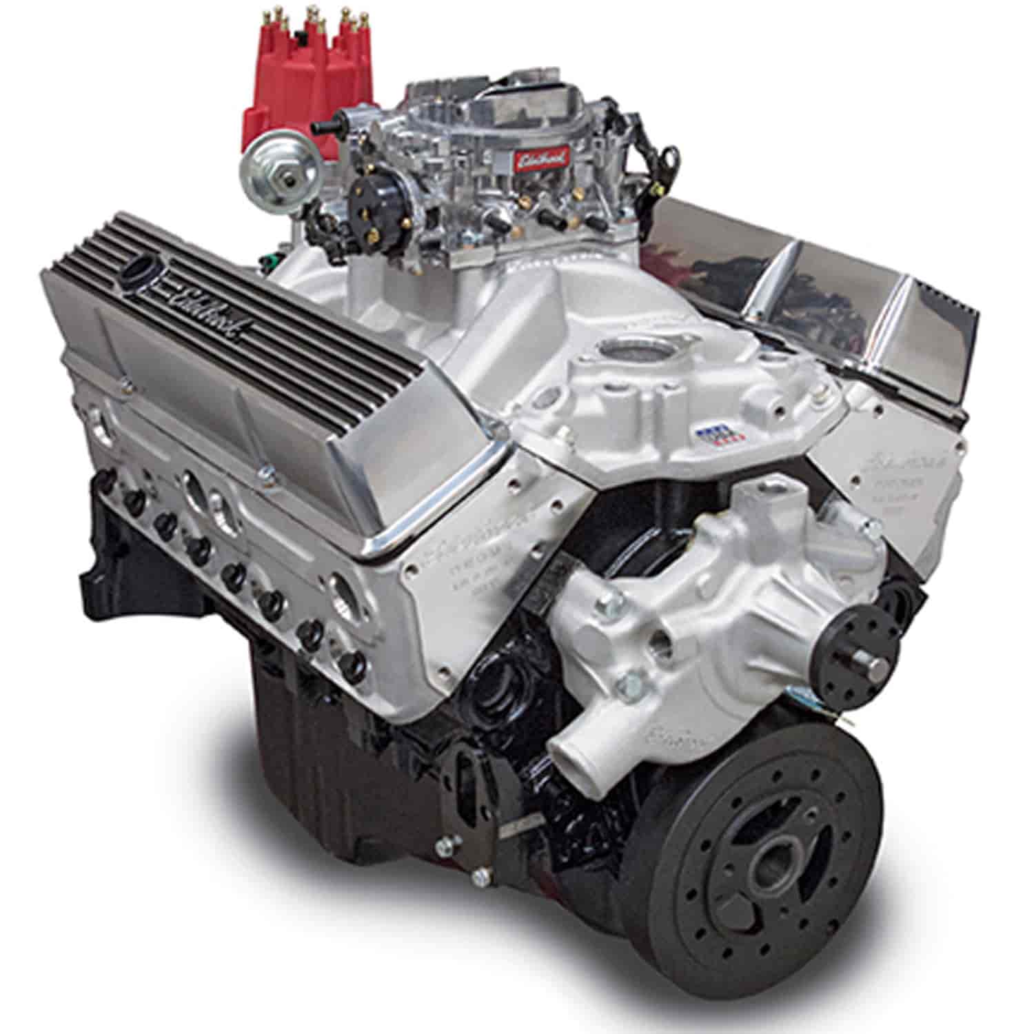 Performer SBC 350ci 310HP Crate Engine, Satin Finish, Short Water Pump