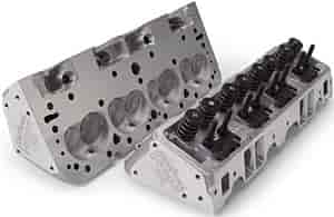 5089 *USED - E-Street Cylinder Heads 1986 & Earlier Small Block Chevy 185cc Intake Ports 64cc Combustion Chambers