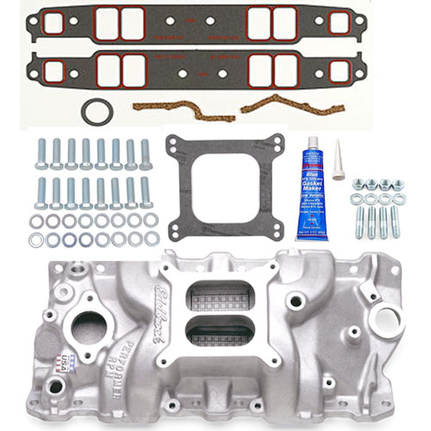 Performer RPM Power Package 1955-86 Small Block Chevy 262-400 Includes: