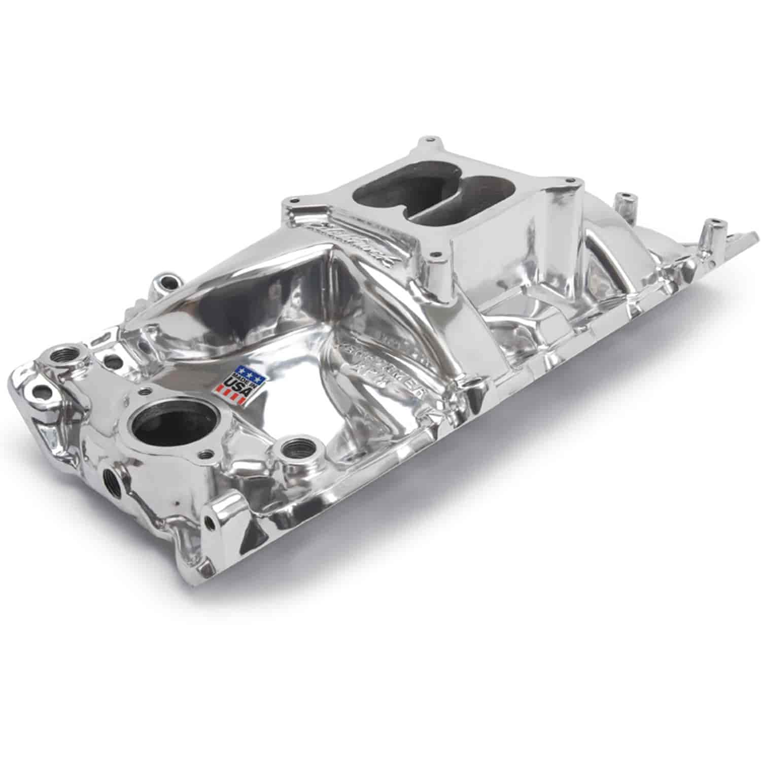 Performer RPM 2-O Intake Manifold Big Block Chevy 396-502 (Oval Port)