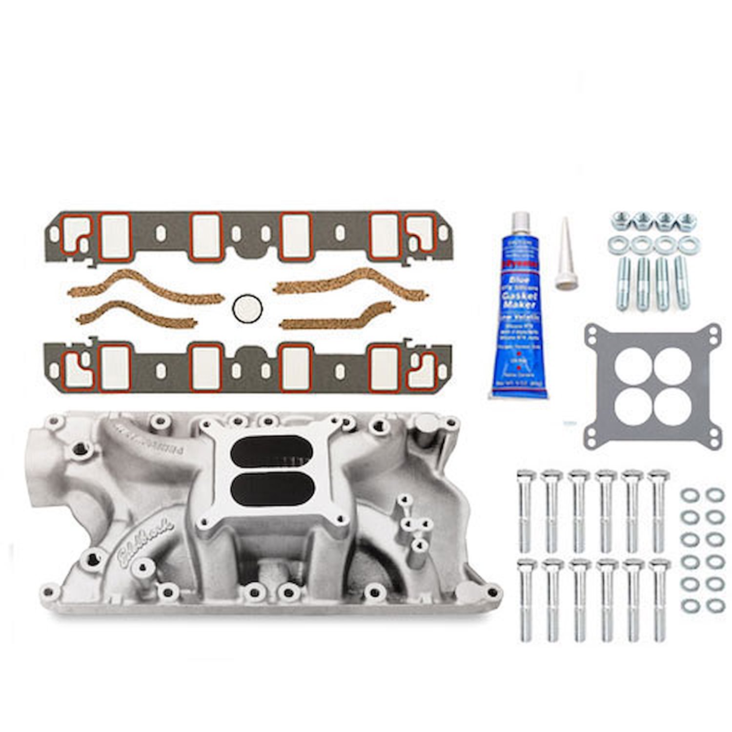 Performer RPM 351W Intake Manifold with Installation Kit