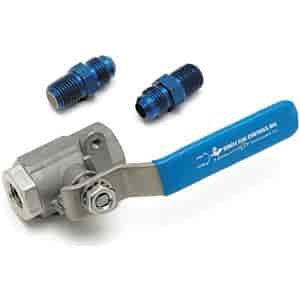 High-Flow 1/4-Turn Ball Valve Kit Designed as Emergency Shut-Off