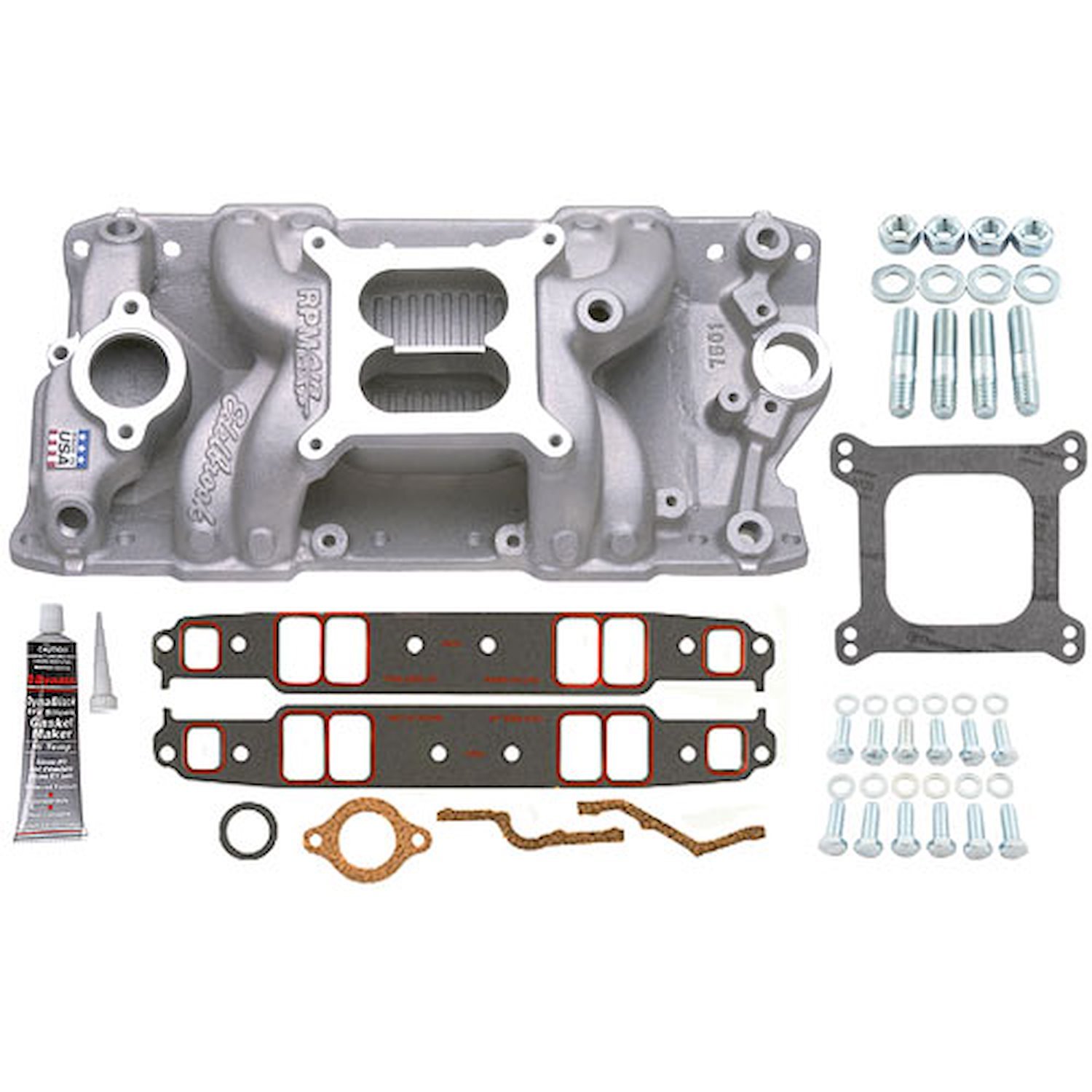 RPM Air-Gap Intake Manifold Kit Includes: Air-Gap Intake Manifold