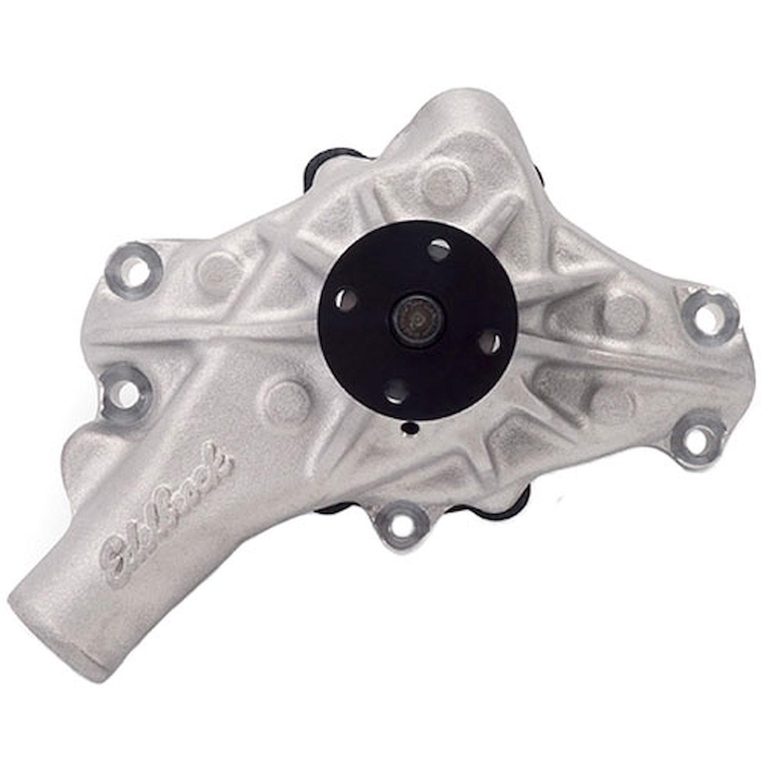 Victor Series Satin Aluminum Water Pump 1987-1995 Small Block Chevy and 90° V6 with Serpentine Drive