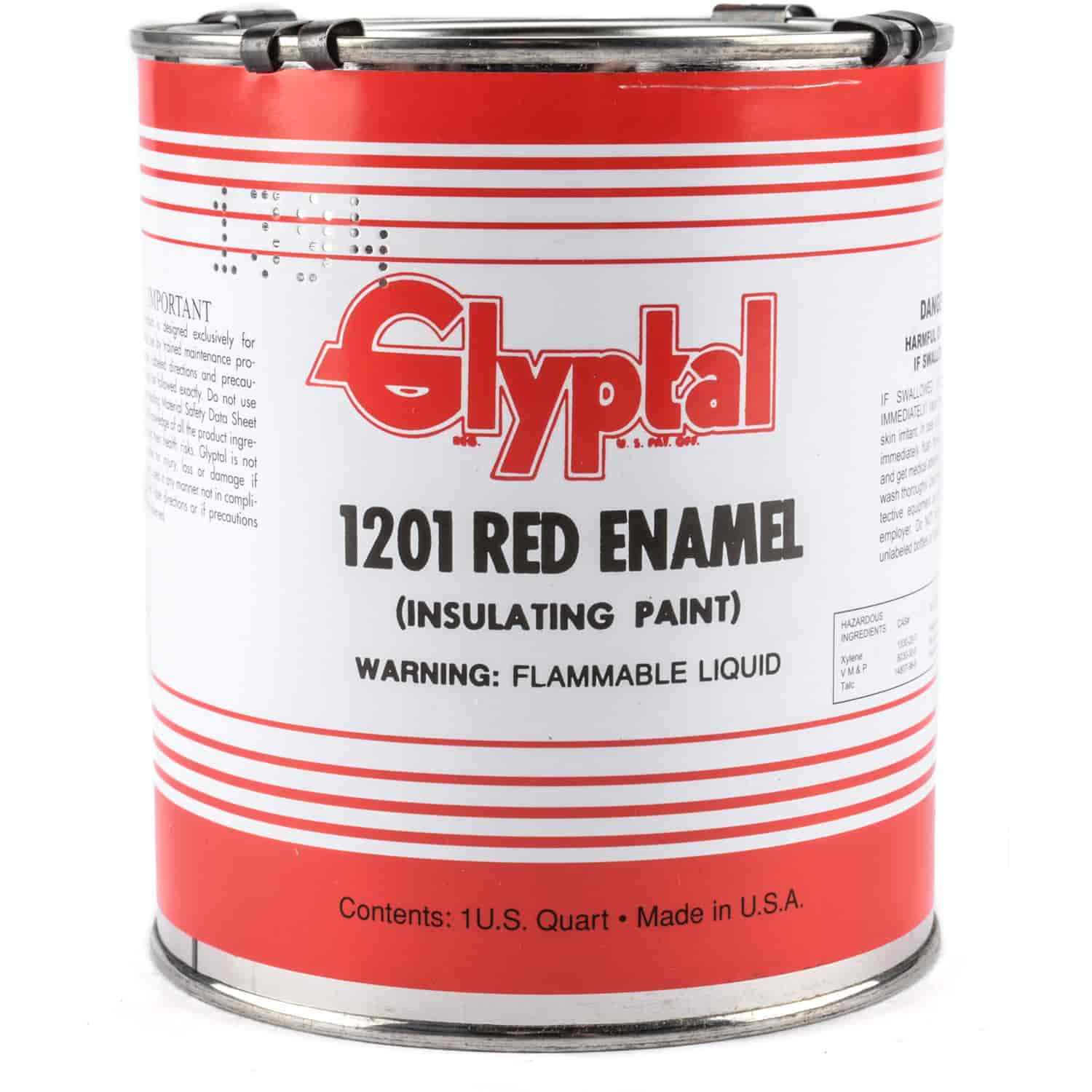 Eastwood 46001ZP Glyptal Red Engine Paint JEGS  