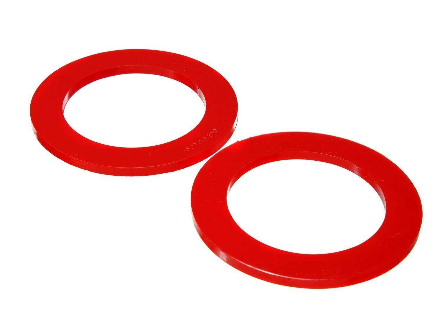 3-6116R Coil Spring Isolator Set, Front Upper Fits Select 1968-1996 GM Models [Red]