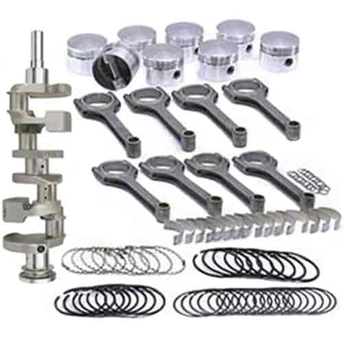 Street Performance Rotating Assembly Stroke: 4.000 Disp. @ .155: 281 Rod Length: 7.000 Pistons: +14cc Dome Rings: Standard