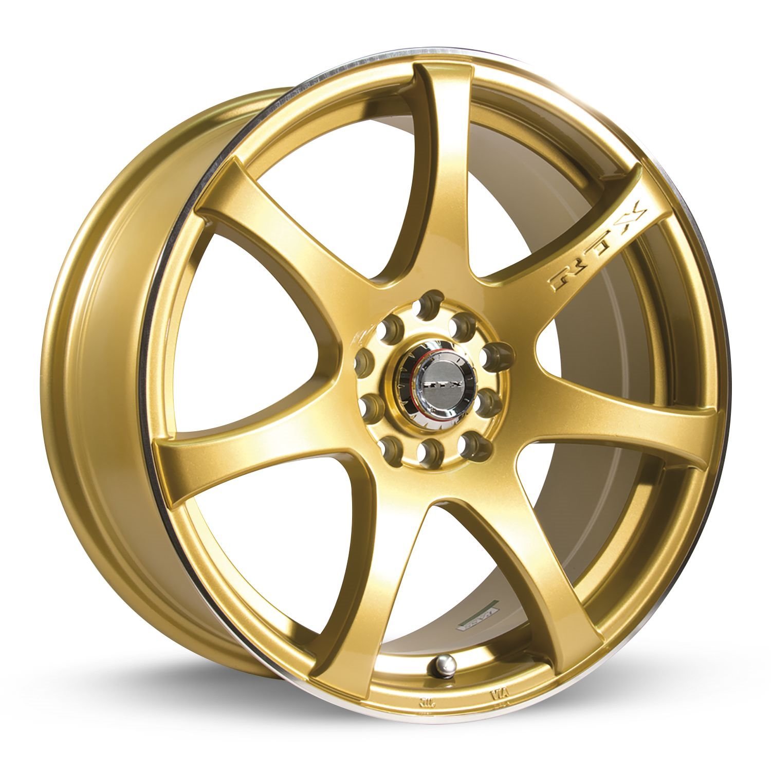 081127 RTX-Series Ink Wheel [Size: 15" x 6.50"] Gold Machined Finish