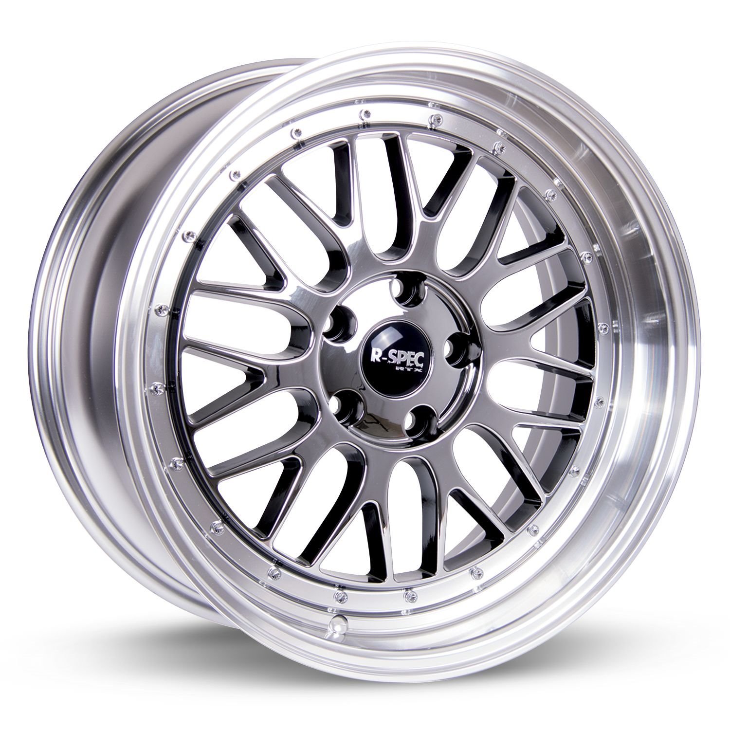 081513 R-Spec Series Amaze II Wheel [Size: 17" x 7.50"] Black Chrome (PVD) w/ Machined Lip Finish