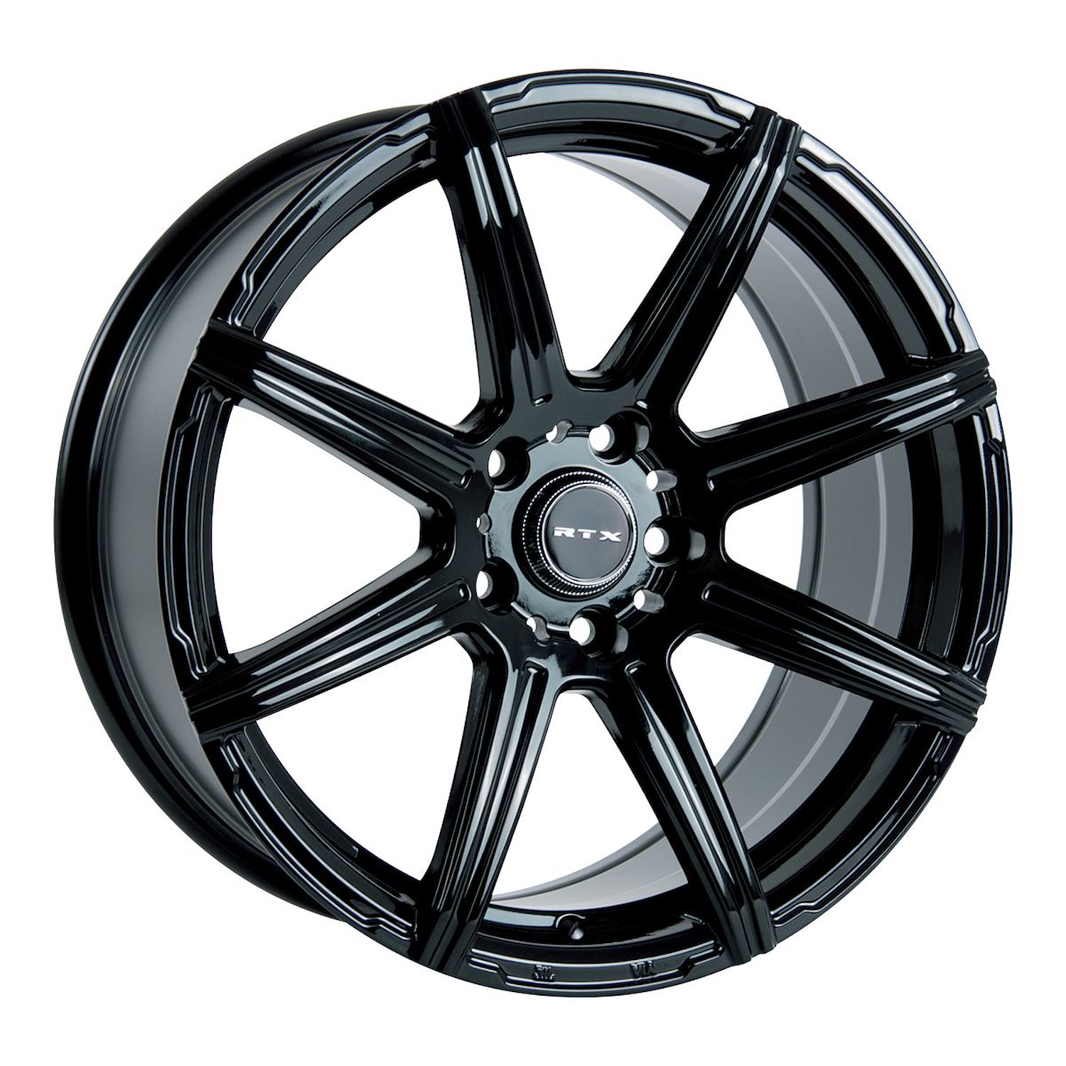 081543 RTX-Series Compass Wheel [Size: 15" x 6.50"] Gloss Black Finish