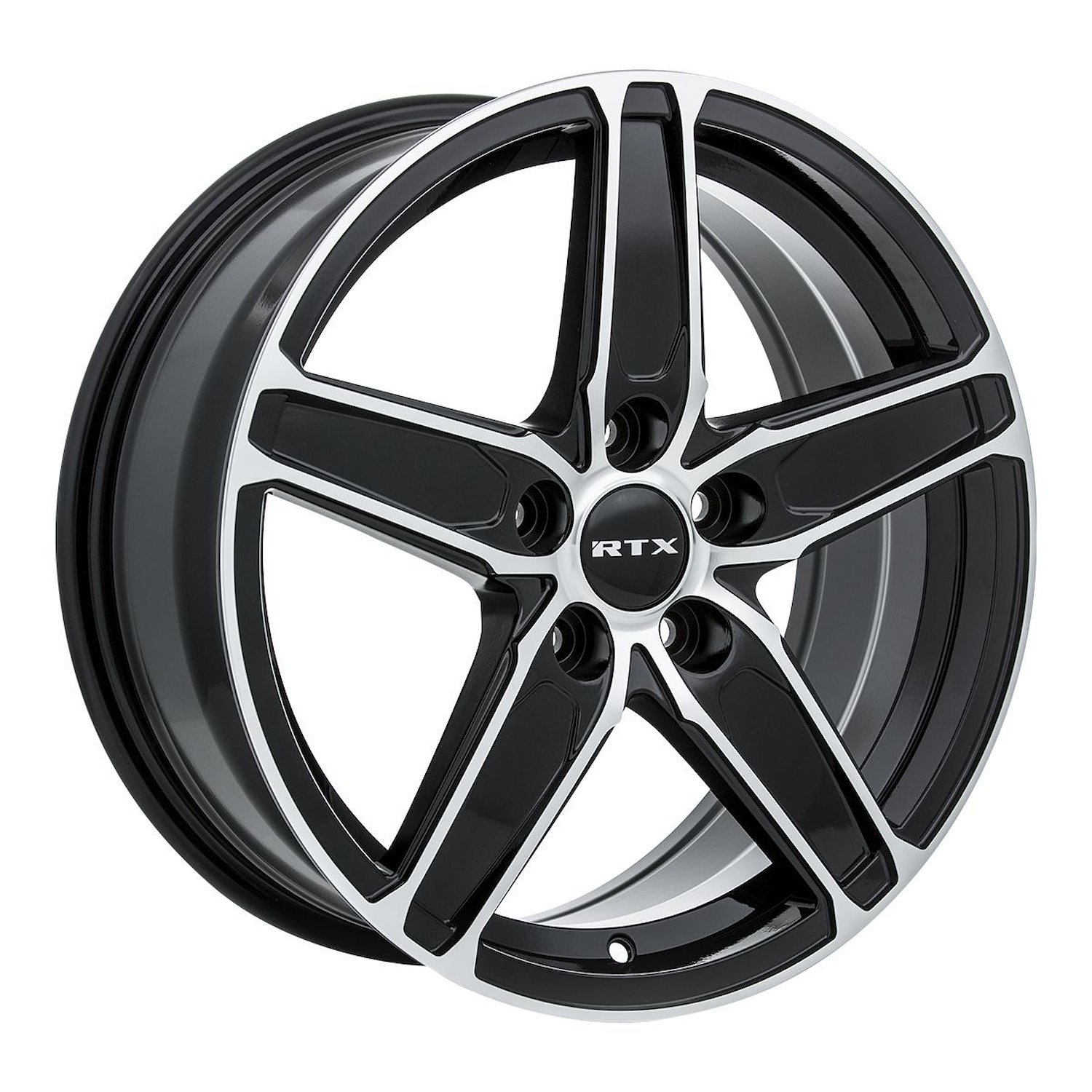 082338 RTX-Series Frost Wheel [Size: 17" x 7"] Black Machined Finish